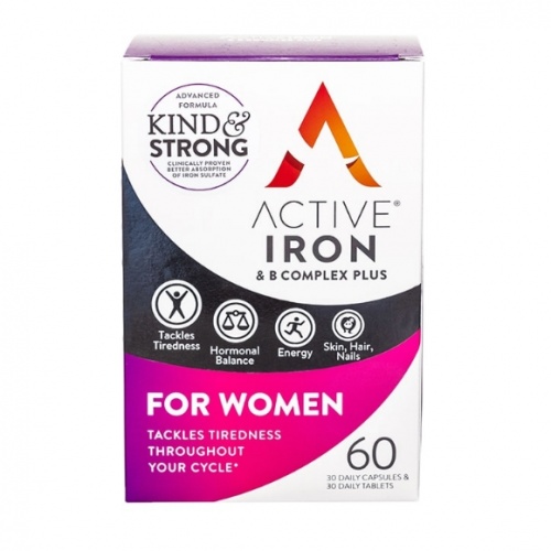 Active Iron & B Complex Plus for Women 60s